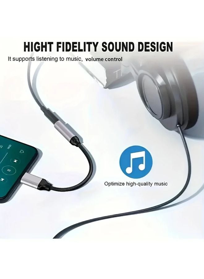 Lightning to 3 5mm Audio Adapter 3pcs for iPhone 14 13 12 11 Pro Max XS XR X Music Charging - Image 5