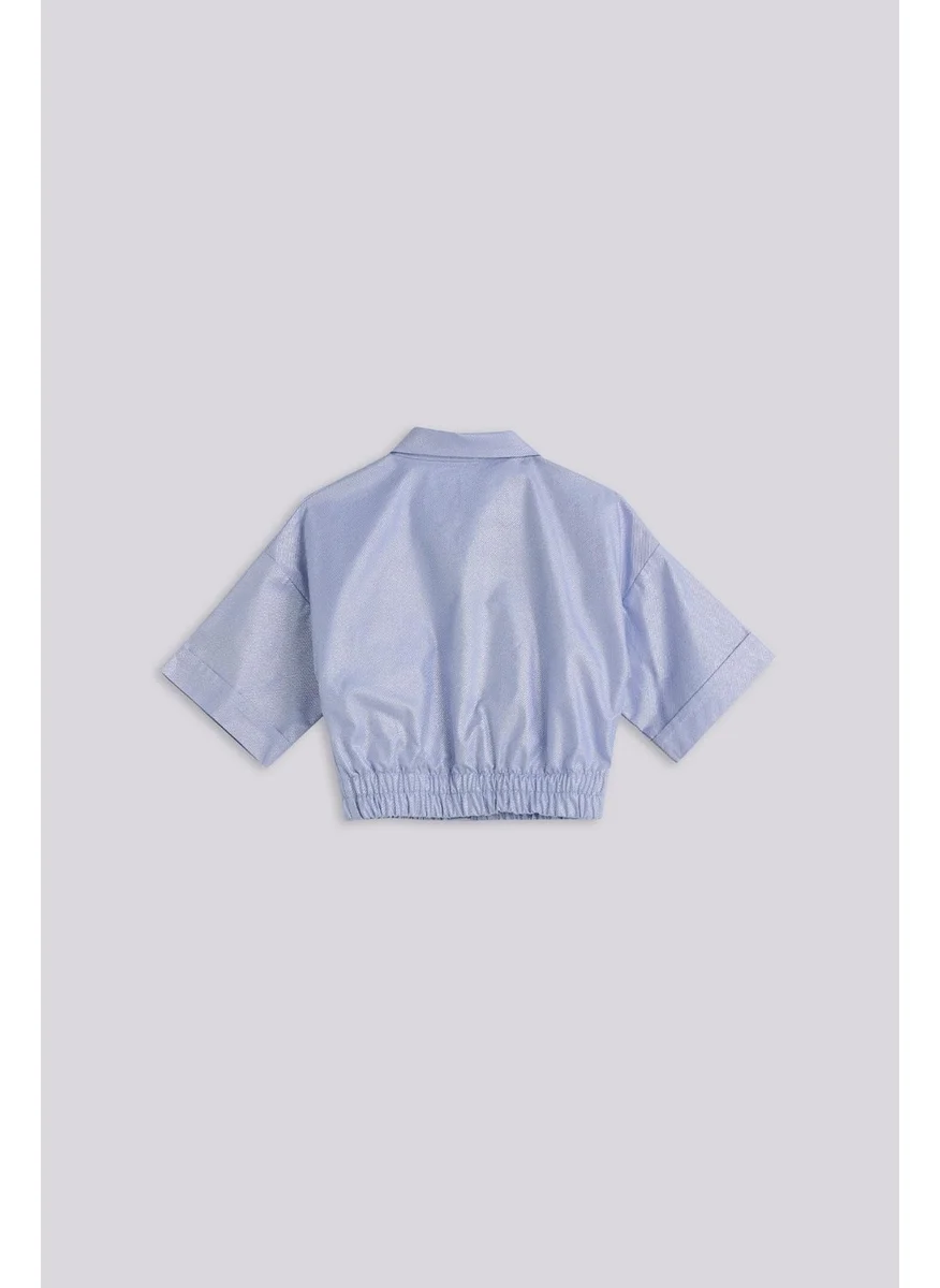 Lia Lea Bg Store Girl Blue Jacket