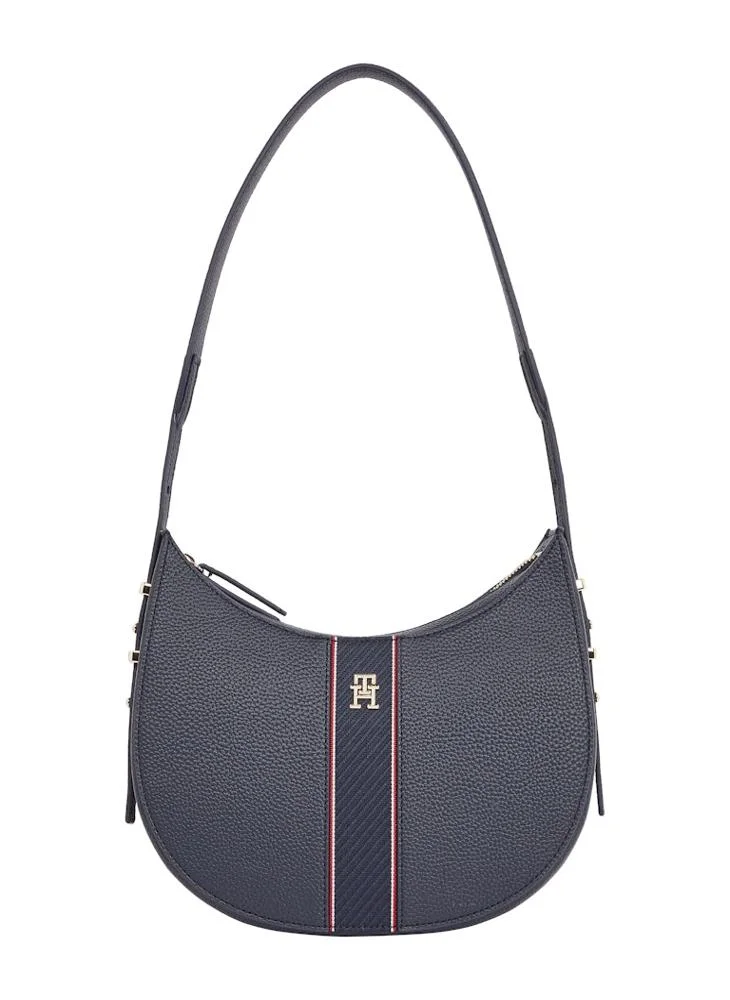 TOMMY HILFIGER Logo Detail Top Handle Satchel