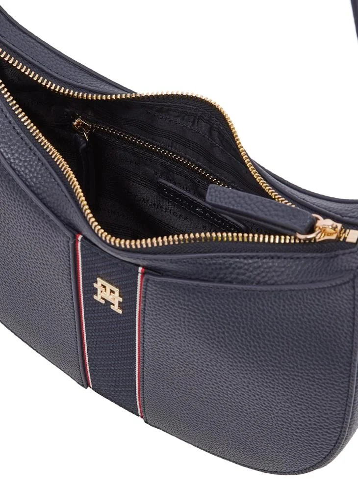 TOMMY HILFIGER Logo Detail Top Handle Satchel