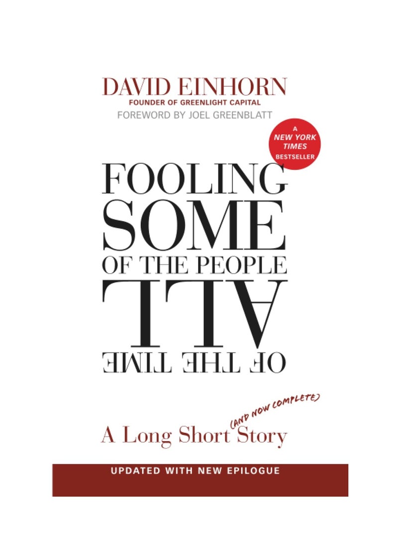 Fooling Some Of The People All Of The Time A Long Short Story Paperback 