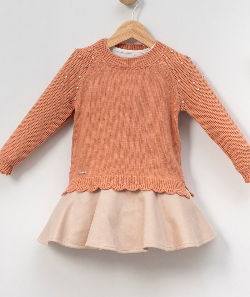 Top Teens Girls' dress, ages 3 to 7 years, 4027 - Image 3