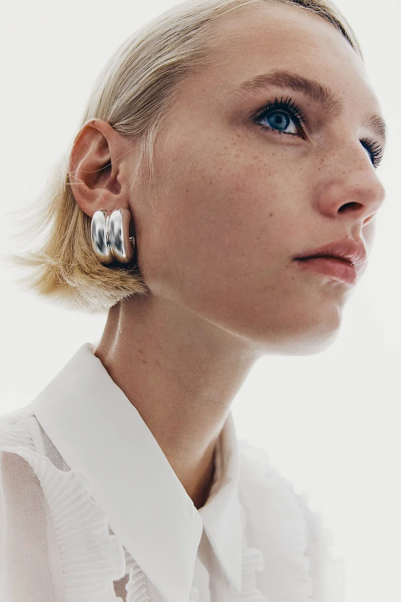 H&M Double hoop earrings