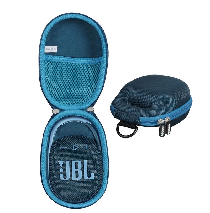 Adada Travel Case for JBL Clip 4/JBL Clip 5 - Portable Mini Bluetooth Speaker (Dark Blue) - Image 1
