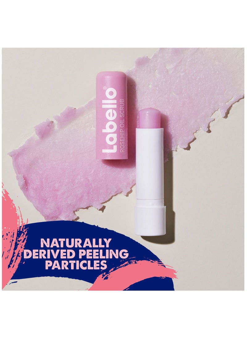 Nivea - Lip Caring Scrub, Rosehip Oil And Vitamin E 4.8grams - Image 1