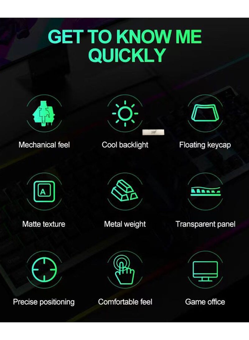 High Quality Wired LED Gaming Keyboard with Mouse Set - Image 4