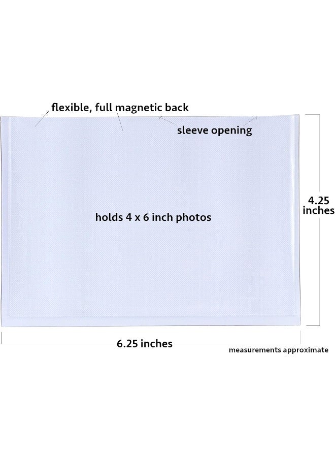 Iconikal Iconikal 11Pack Magnetic Picture Frames Photo Sleeves 4 x 6Inch  - Image 2