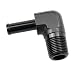 KRD PERFORMANCE Aluminum 90 Degree 38 NPT Male to 3895mm Hose Barb Push On Fitting Adapter Black - Image 2
