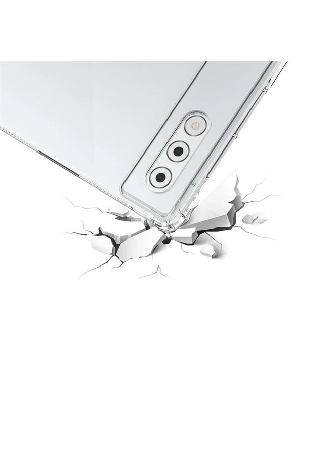 Clear Case for Lenovo Yoga Tab Plus 12.7 inch (2025) TB520FU, 【Airbag Protection】 Transparent Case Flexible Soft TPU Anti-Drop Shockproof Protective Back Cover - Image 2