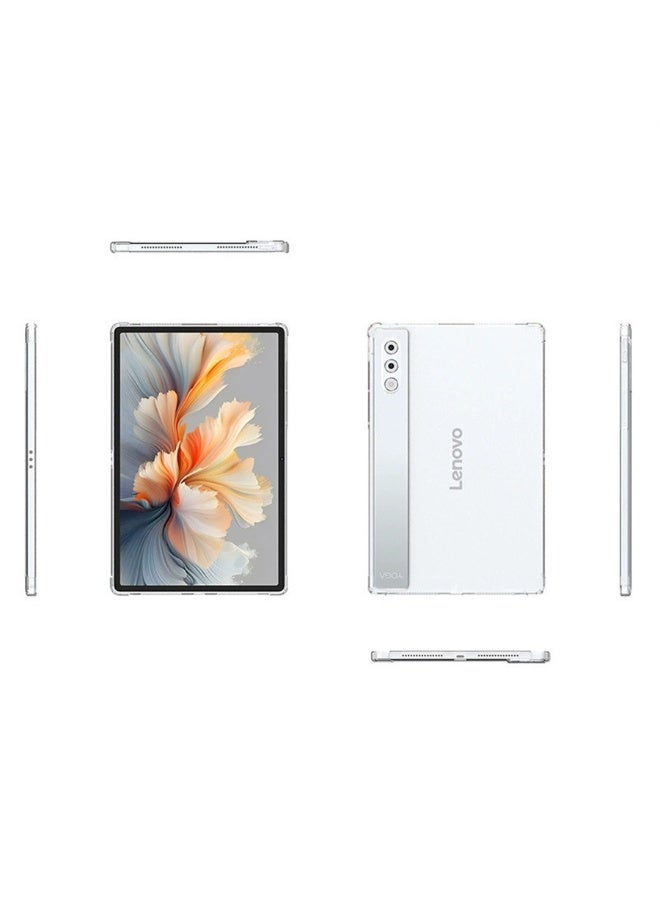 Clear Case for Lenovo Yoga Tab Plus 12.7 inch (2025) TB520FU, 【Airbag Protection】 Transparent Case Flexible Soft TPU Anti-Drop Shockproof Protective Back Cover - Image 3