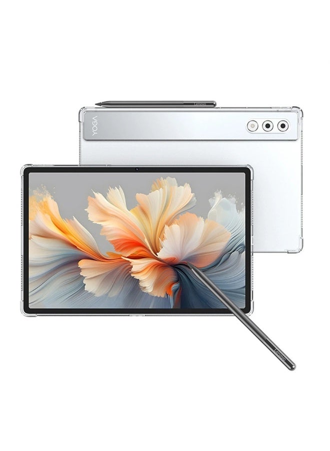 Clear Case for Lenovo Yoga Tab Plus 12.7 inch (2025) TB520FU, 【Airbag Protection】 Transparent Case Flexible Soft TPU Anti-Drop Shockproof Protective Back Cover - Image 5