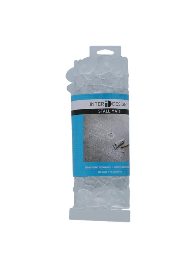 InterDesign Square Stall Mat Clear  - Image 2
