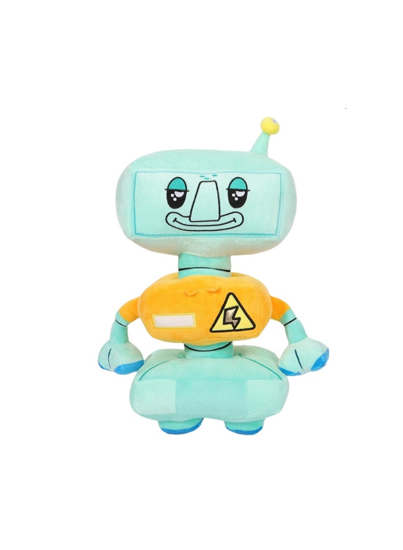 30cm Robot Octopus Plush Toy, Box Little Man Pajamas Little Hero Anime Game Peripheral Plush Doll Boy Girl Birthday Gift - Image 1