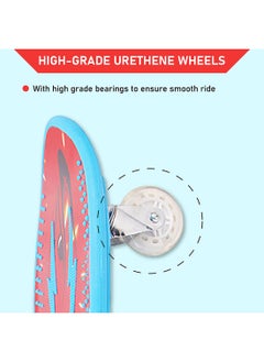 ENDLESS  Wave Board | Caster Board | Ripstick | Skate Board | 2 Wheel Pivoting Red Skateboard for Kids, Teens, and Adults, (96x16x8)  - Image 5