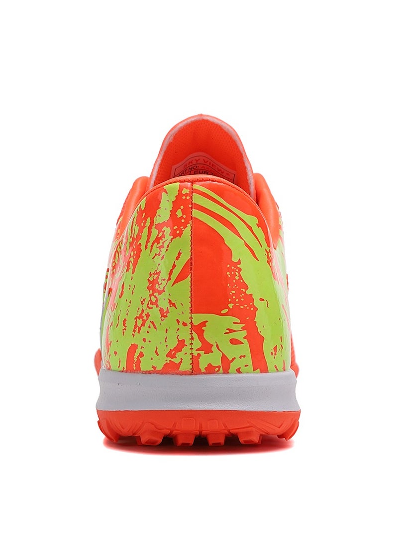 Sky View Men's And Women's Soccer Shoes Cleats Professional IC/IN Low-Top Athletic Turf Football Shoes Outdoor/Indoor Professional Futsal Football Training Sneakers For Unisex  - Image 4