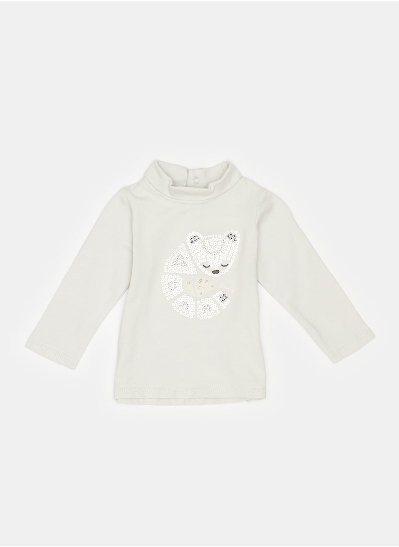 Okaidi - OBaiBi By Okaidi Baby Girls Tshirt - Image 1