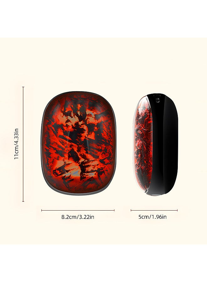 Hand Warmers Rechargeable 1 Pack 2000mAh Electric Portable Pocket Heater 4 Temperature Adjustment LED Display USB Type-C Reusable Hand Warmers  - Image 4