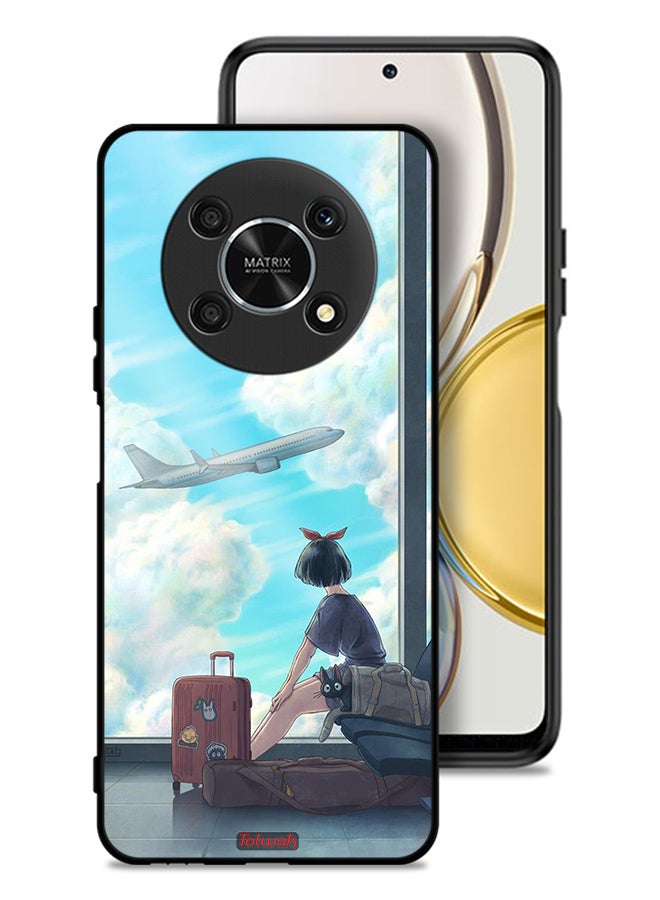 Tolwak Honor X9 5G Protective Case Cover Travel Art - Image 1