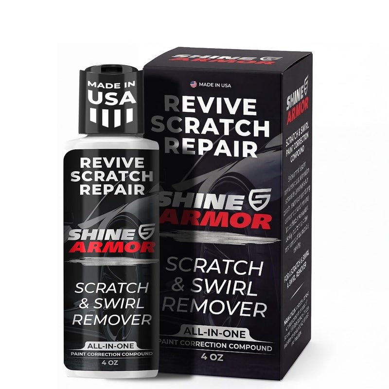 SHINE ARMOR Car Scratch Remover Repair Protection Swirl Remover Polish 4oz - Image 3