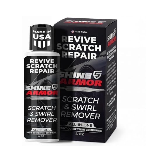 SHINE ARMOR Car Scratch Remover Repair Protection Swirl Remover Polish 4oz - Image 1