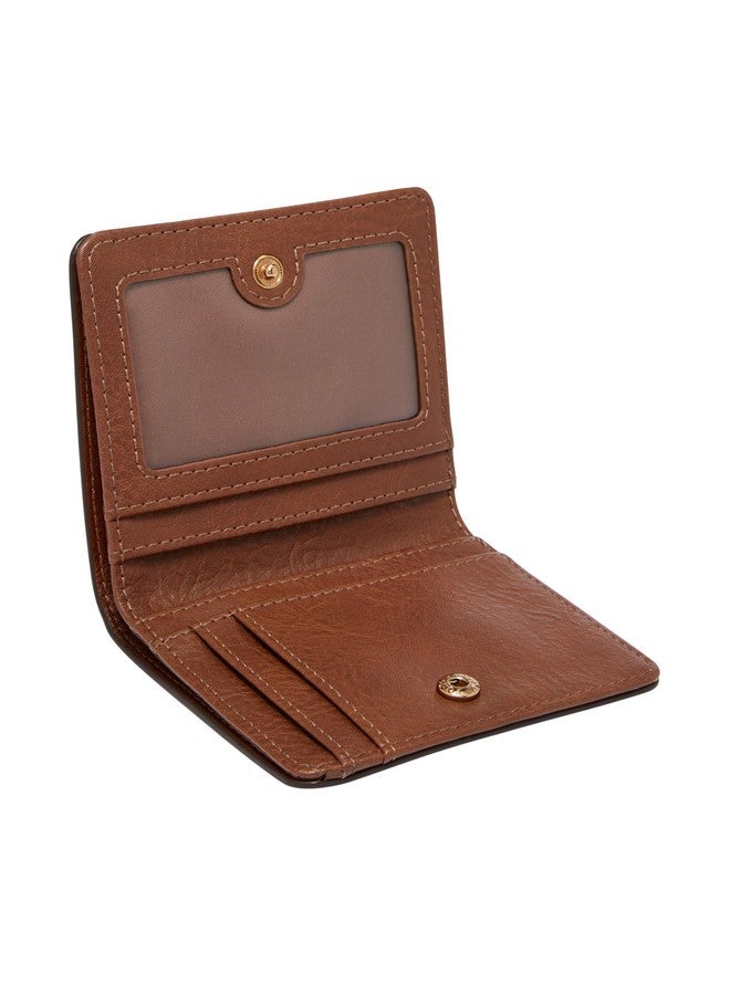 FOSSIL محفظة نسائية جلدية بنية من فوسيل - Image 2