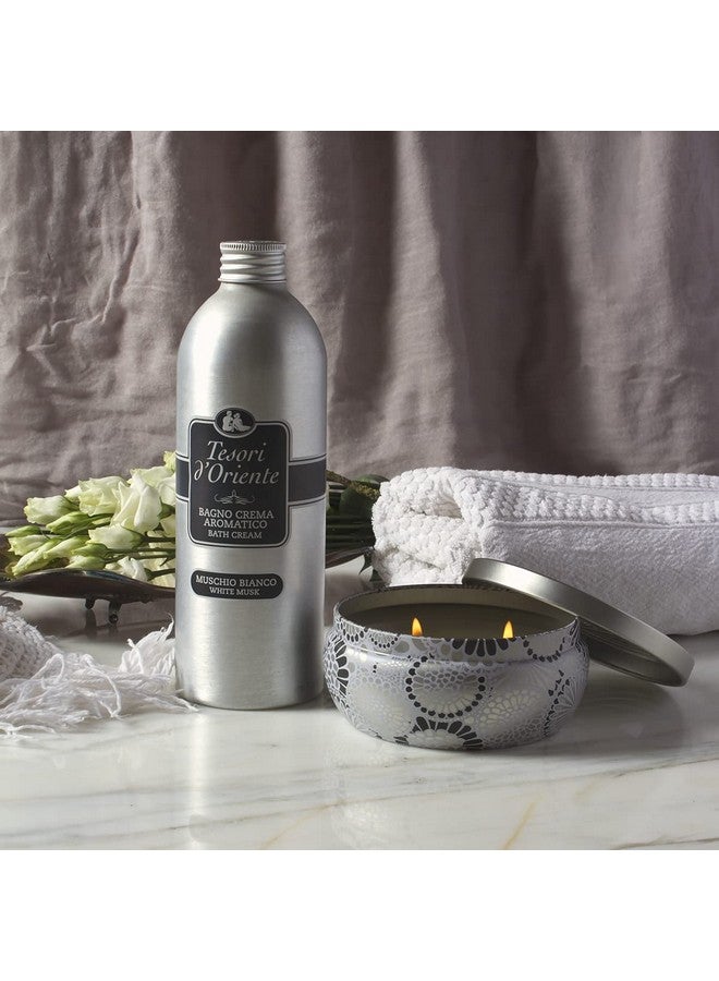 تيسوري دي أورينتي تيسوري دورينتي، حمام فقاعات للنساء، حمام رغوي، فقاعات حمام للنساء للاسترخاء، غسول فاخر للجسم للنساء والعناية بالبشرة - 500 مل - 16.91 أونصة سائلة أمريكية - [مستورد من إيطاليا] - (مسك أبيض) - Image 3