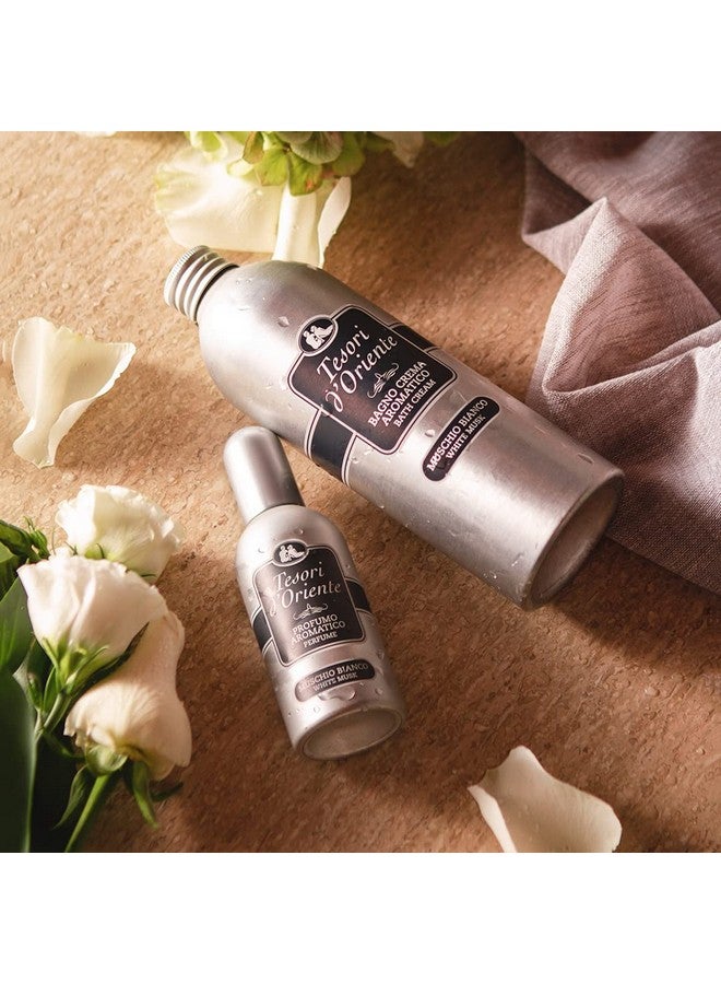 تيسوري دي أورينتي تيسوري دورينتي، حمام فقاعات للنساء، حمام رغوي، فقاعات حمام للنساء للاسترخاء، غسول فاخر للجسم للنساء والعناية بالبشرة - 500 مل - 16.91 أونصة سائلة أمريكية - [مستورد من إيطاليا] - (مسك أبيض) - Image 4