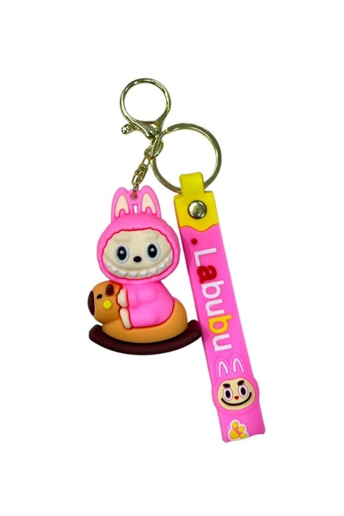 Medallion Lapobo with Pendant Love World PINK 5cm