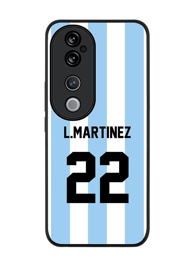 Stylizedd For vivo V40 5G /vivo V40 Pro Case,Slim fit Camera Protection, Shockproof Thin Phone cover - Football Argentina, L.Martinez  - Image 1