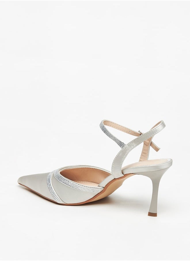 Celeste Womens Slingback Pumps with Stiletto Heels  Ramadan Collection  - Image 2