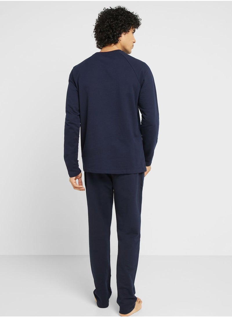 U.S. Polo Assn. - Crew Neck T-Shirt Pyjama Set - Image 1