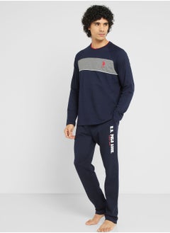 Crew Neck T-Shirt Pyjama Set