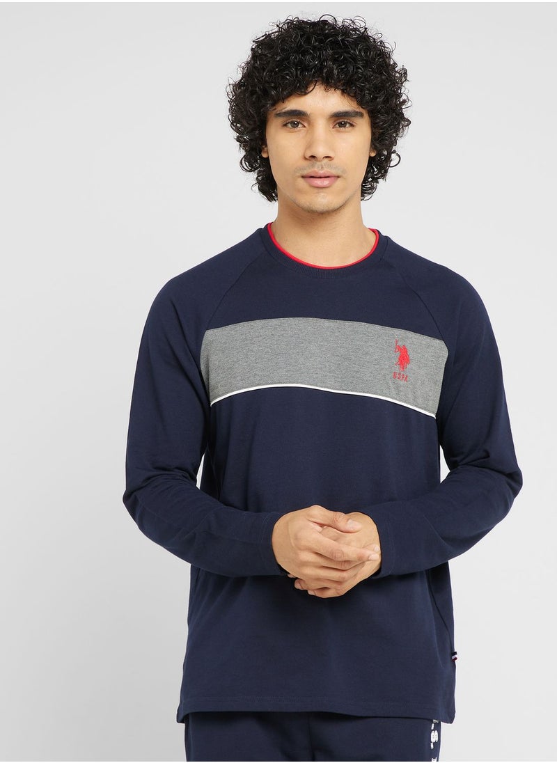 U.S. Polo Assn. - Crew Neck T-Shirt Pyjama Set - Image 1
