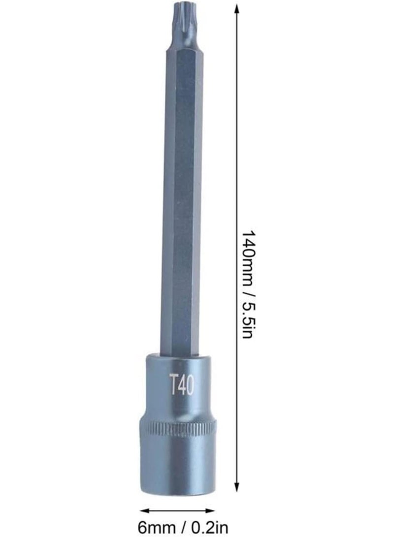 GGOOT Screwdriver Bit Socket S2 Alloy Steel Hardware Tool For Hand Wrench 140xT40 Hand Tools  - Image 2