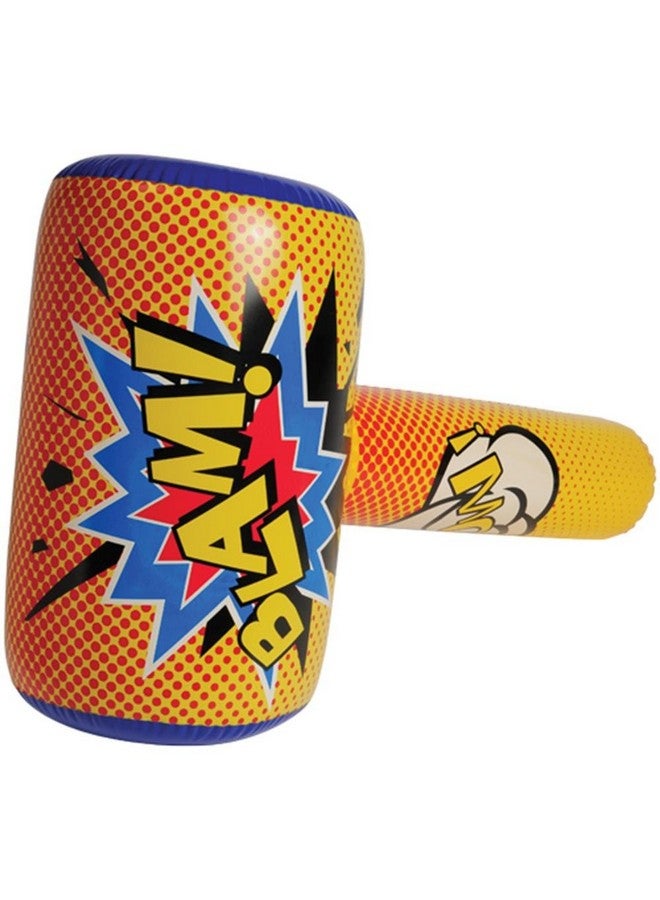U.S. Toy U. S. Toy IN407 Superhero Bopper Inflate, 30" x 17" 