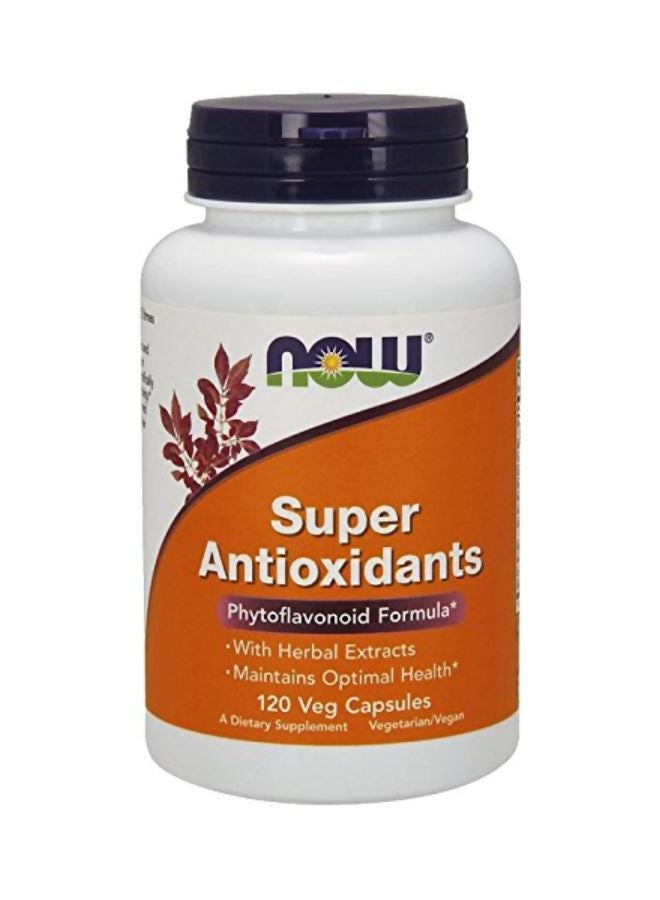 Now Foods Super Antioxidants Dietary Supplement - 120 Capsules - Image 1