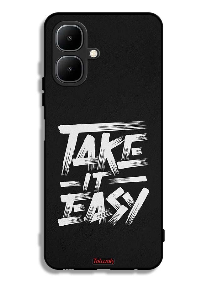 Tolwak Infinix Smart 10 Protective Case Cover Take It Easy