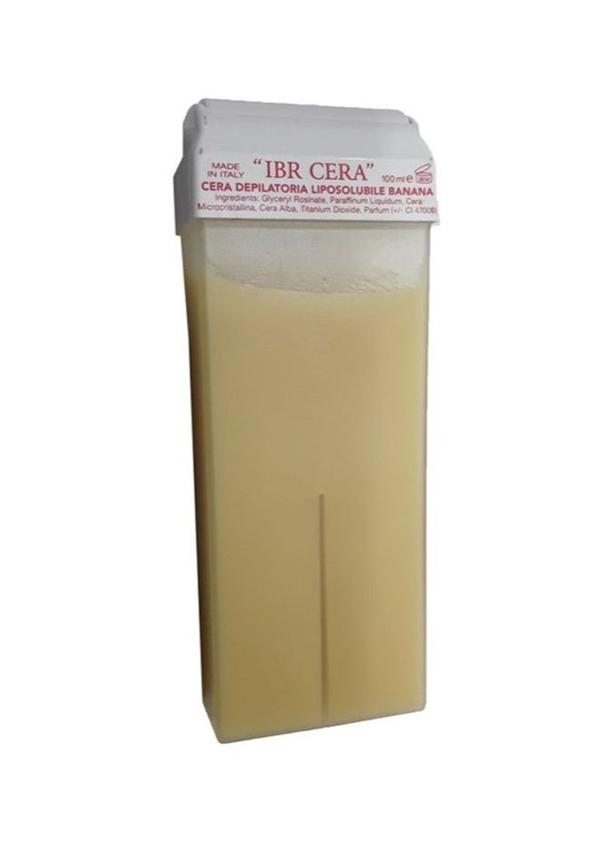 IBR CERA - Ibr Cera Hair Remover Wax, Banana 100ml - Image 1
