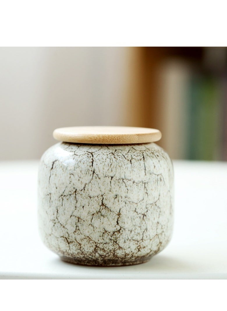 Y&D 8.5*7.3cm Coffee Ceramic Sealed Storage Bottle  - Image 1