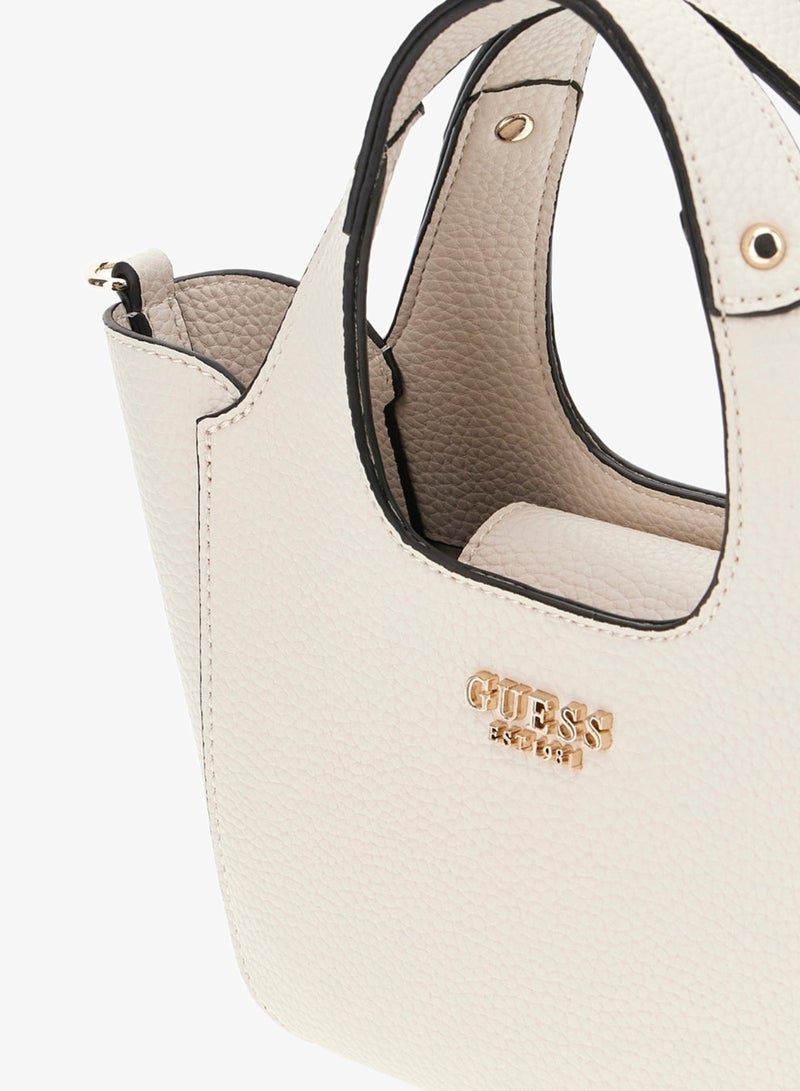 GUESS Calista 2 In 1 Mini Tote Bag - Image 3