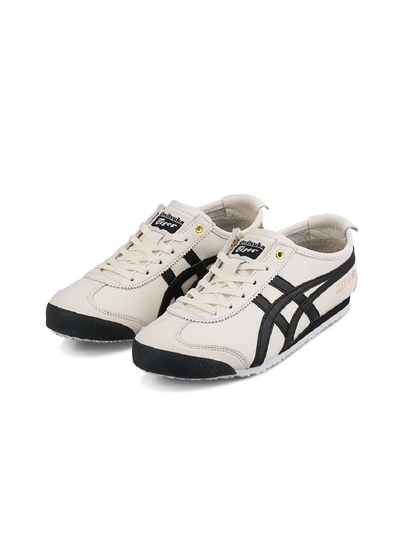Onitsuka Tiger - Mexico 66 Colorblock Sneakers White/Black/Gold - Image 1
