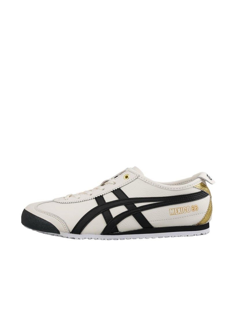 Onitsuka Tiger - Mexico 66 Colorblock Sneakers White/Black/Gold - Image 1