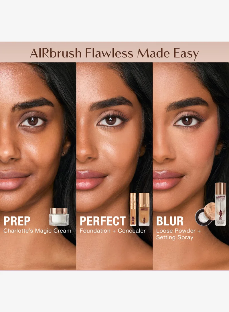 Charlotte Tilbury TRANSLUCENT FAIR/MEDIUM AIRBRUSH FLAWLESS BLUR LOOSE POWDER TRANSLUCENT FAIR/MEDIUM for Women | Best Price UAE