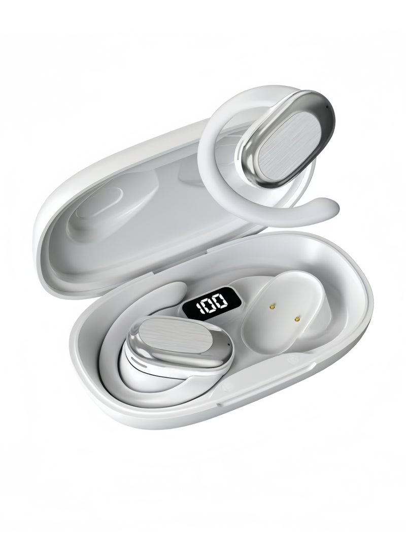 بيوينتي سماعة بلوتوث اللاسلكية الجديدة ، شنق الأذن ، ذكي العرض الرقمي ، عالية الجودة تأثير الصوت الرياضي