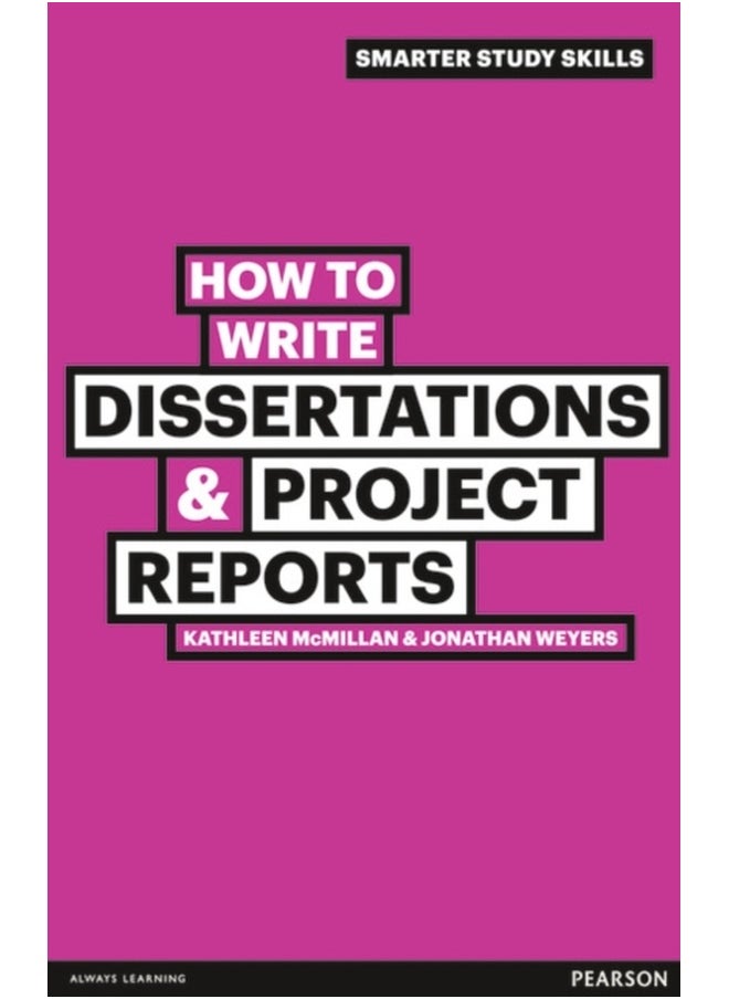 How to Write Dissertations & Project Reports 