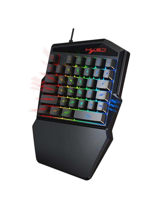 NIBEMINENT 35-Button Mechanical Gaming Keyboard With Mouse Set English - Image 2