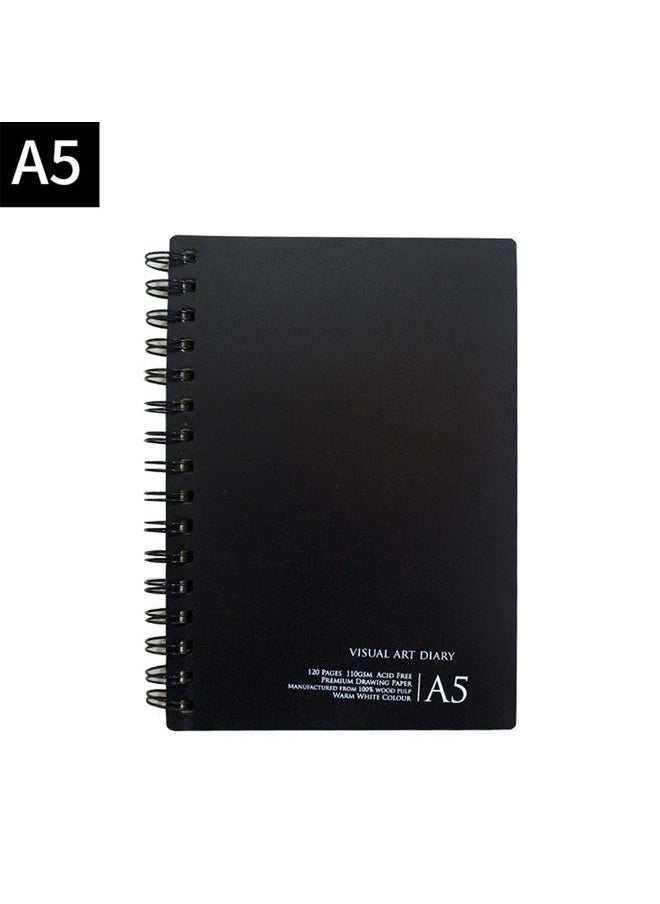 Thoraya A3 A4 A5 Vintage Sketch Book Notebook Stationery Notepad Sketch Book For Painting Drawing Gifts  - Image 1
