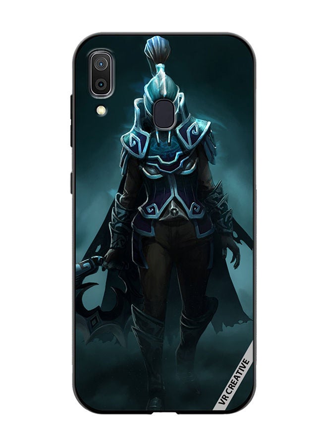 VR CREATIVE Protective Case Cover For Samsung Galaxy A30 Phantom Assassin, Dark Wraith Set, Dota 2 Design Multicolour - Image 1