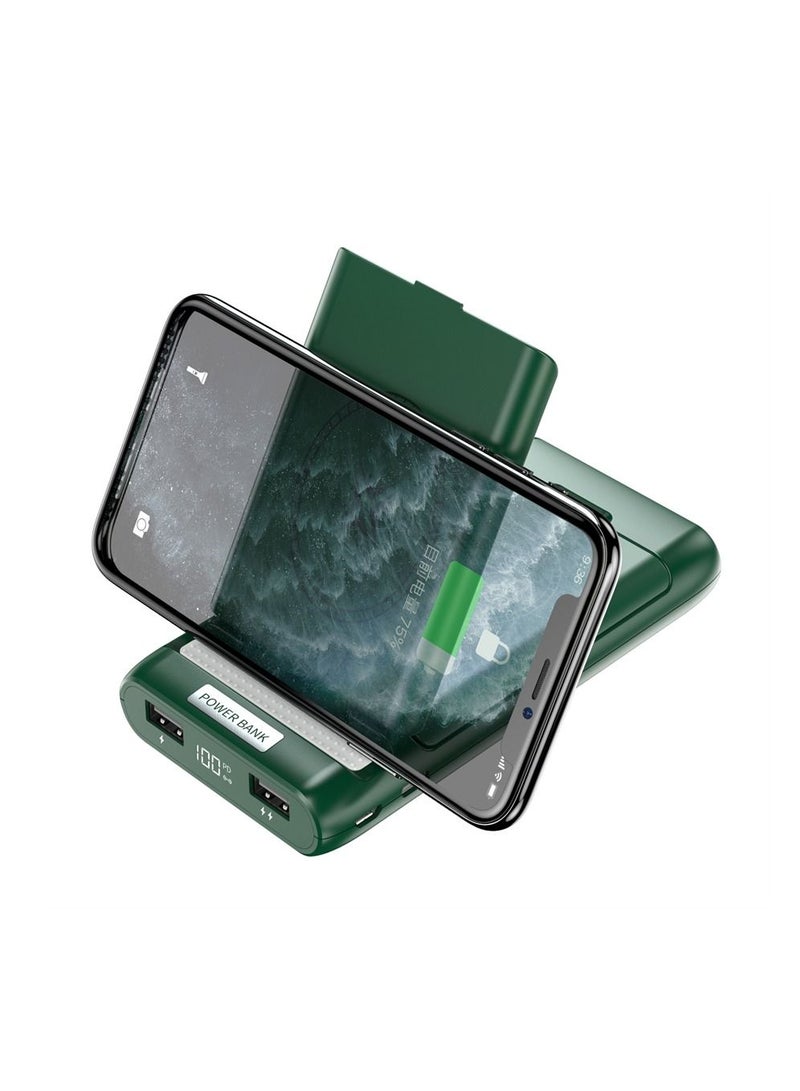 10000mAh Fast Magnetic Wireless Portable Power Bank Charger for iPhone 12/13/14/15 Series.