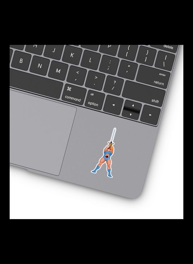 RKN Thunder Cat Sword Vinyl Stickers For Laptop 3inch - Image 1